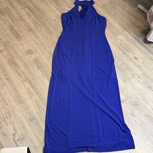 VENUS Royal Blue Maxi Dress